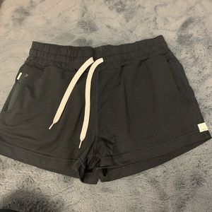 Black vuori sweat shorts. Super cute. Never worn. Size x-small (fit a small)